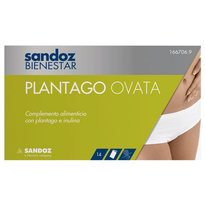 Sandoz Plantago Ovata 14 Saquetas